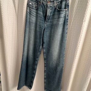 AG Kora high waist wide leg jeans